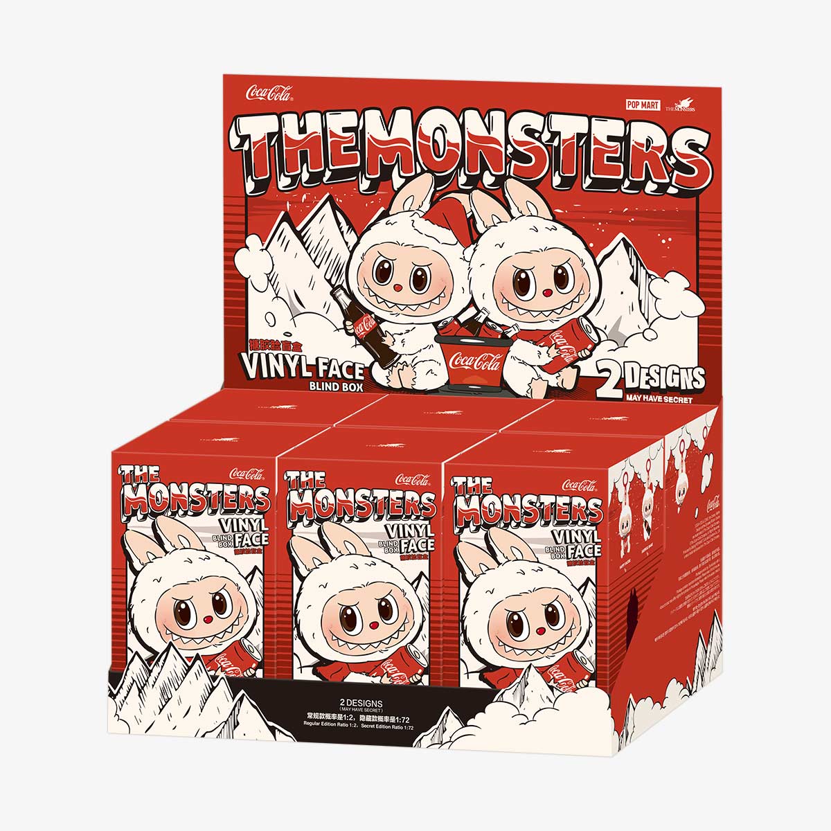 LABUBU The Monsters – 100% AUTHENTIC COCA-COLA Vinyl Face Blind Box (Single)