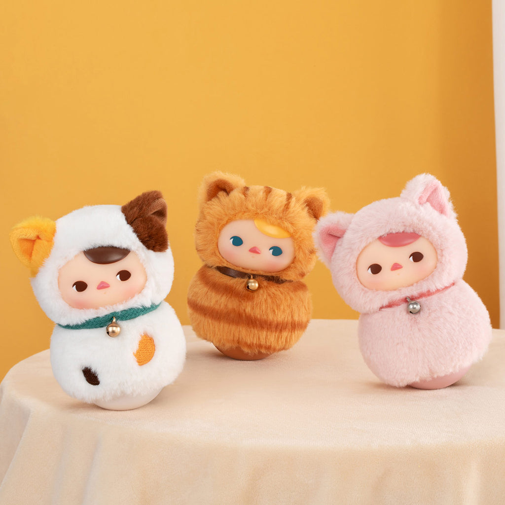 PUCKY Roly-Poly Kitty Series – Vinyl Plush Blind Box Collectible