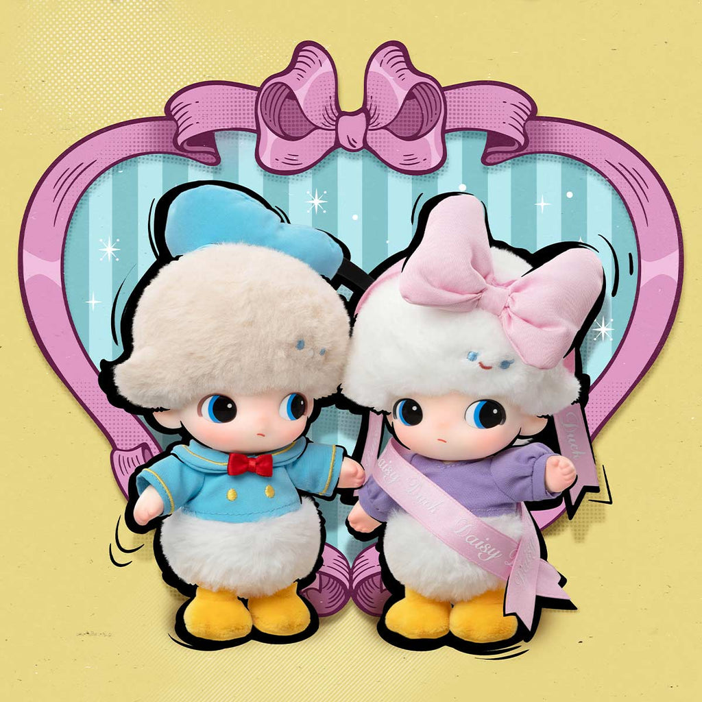 DIMOO WORLD × DISNEY Series – Vinyl Plush Keychain Blind Box