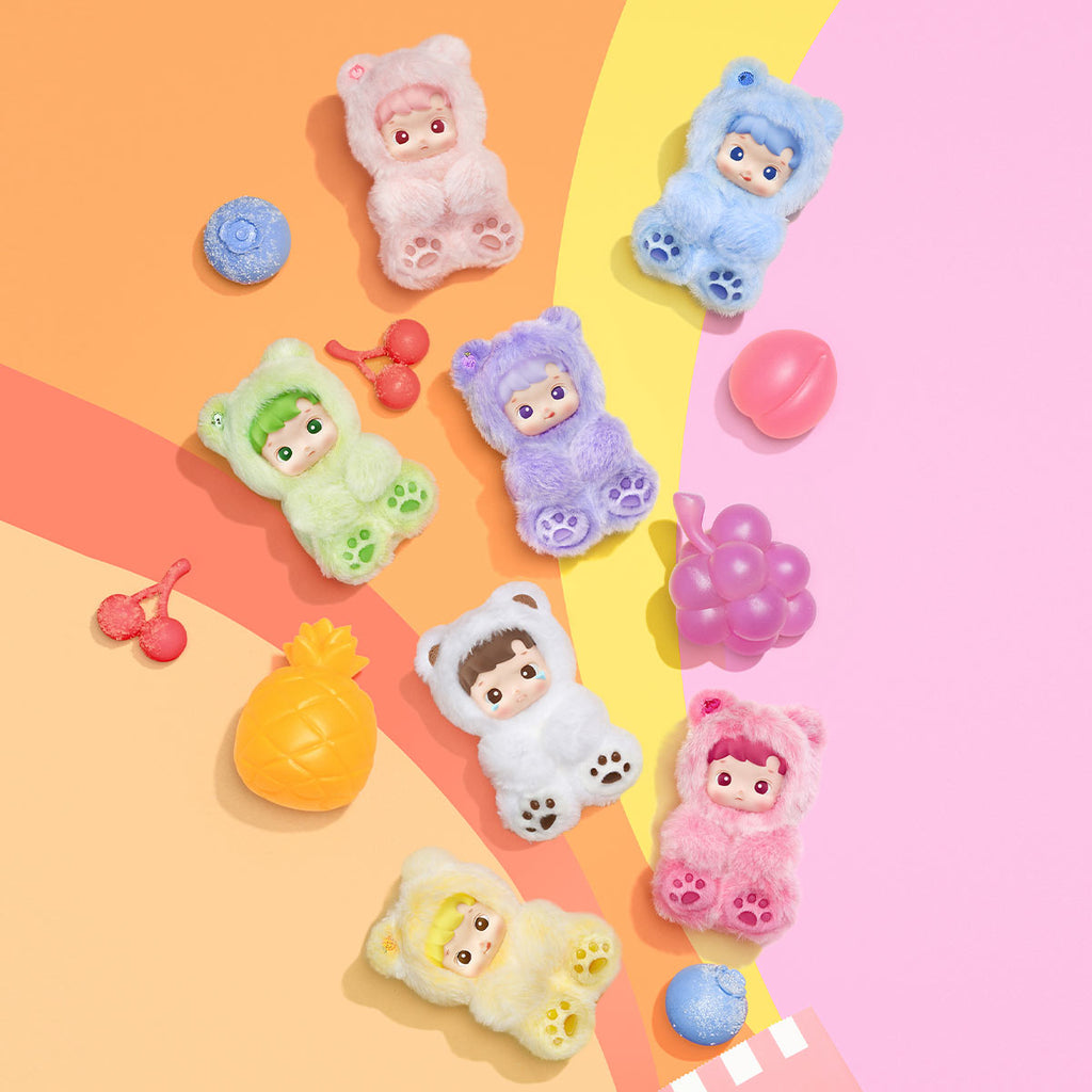 HACIPUPU Gummy Bear Series – Vinyl Plush Pendant Blind Box