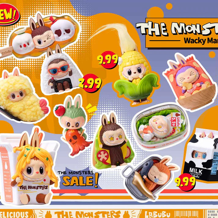 Labubu The Monsters Wacky Mart Series – Pop Mart Vinyl Blind Box Figure | Mystery Collectible Toy