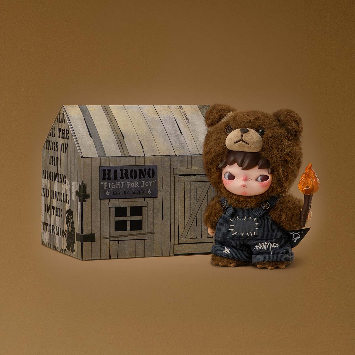 Hirono Living Wild – Fight for Joy Plush Doll (100% Authentic)