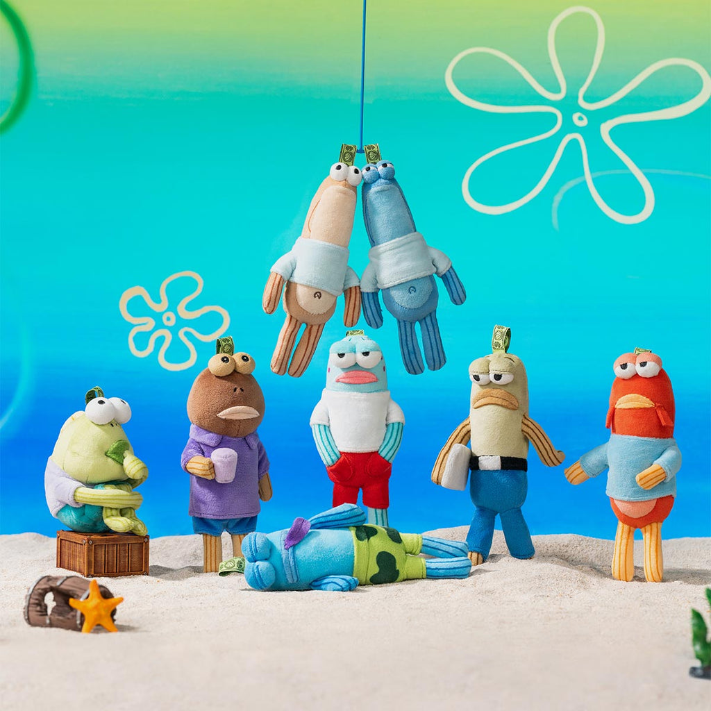 Bikini Bottom Buddies – Whimsical Plush Collectible Blind Box