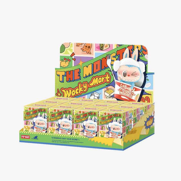 Labubu The Monsters Wacky Mart Series – Pop Mart Vinyl Blind Box Figure | Mystery Collectible Toy