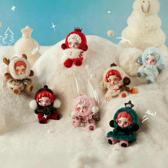 SKULLPANDA Winter Symphony Series – Plush Blind Box Collectible